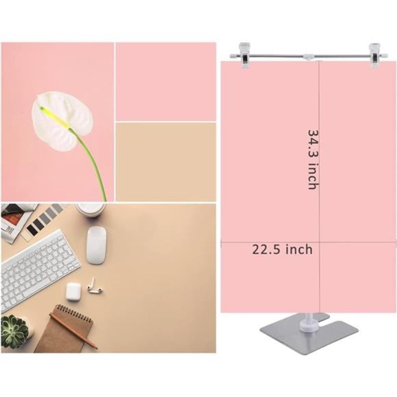 7PCS 14Patterns Double-Sided Photography Background Paper with Stand, Waterproof - Picture 3 of 8